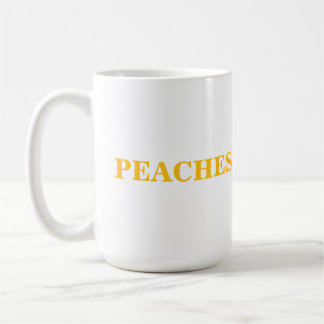 PEACHES CAFÉ MUG !