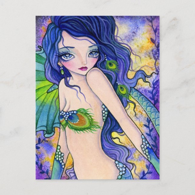 Peacock Allure - Carte postale (Devant)