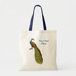 Peacock Art Sac fourre-tout animal
