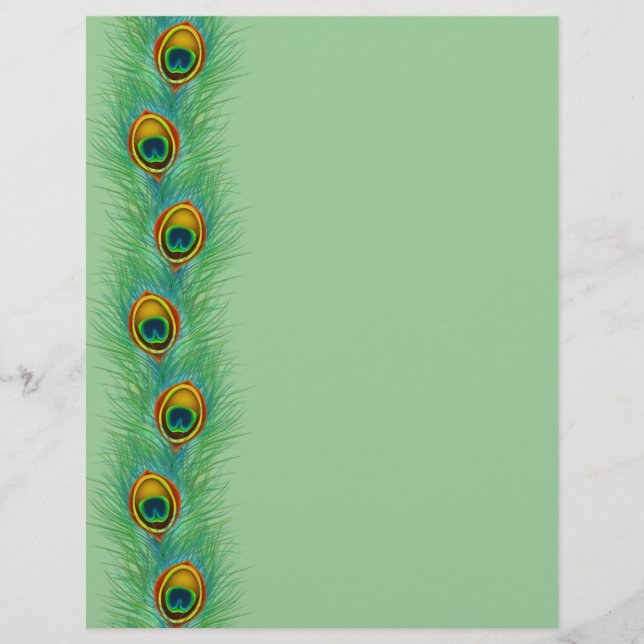 Peacock Design Cadeaux personnalisés (Devant)