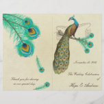 Peacock Feathers Programme de mariage 2<br><div class="desc">voir plus vintage paon oiseau Peacock Wedding Invitations Vintage Art nouveau Peacock Bird Parade Mariage -voir plus Vintage Bird Products Vintage Paisley Peacock Colors ou Fuchsia and Lime Paisley Faire-part de mariage -Paisley Peacock Colours Wedding Invitations, RSVP, Save the Date and Direction or Reception Cards. Cartes RSVP et Place RSVP...</div>