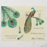 Peacock Feathers Programme de mariage 2<br><div class="desc">voir plus vintage paon oiseau Peacock Wedding Invitations Vintage Art nouveau Peacock Bird Parade Mariage -voir plus Vintage Bird Products Vintage Paisley Peacock Colors ou Fuchsia and Lime Paisley Faire-part de mariage -Paisley Peacock Colours Wedding Invitations, RSVP, Save the Date and Direction or Reception Cards. Cartes RSVP et Place RSVP...</div>