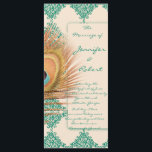 Peacock Feed on Turquoise marocain Tile Programme<br><div class="desc">Ce magnifique et élégant design appelé Peacock Feather sur Turquoise marocain Carrelage Mariage, dispose d'une plume paon en or contre un arrière - plan crème. Le cadre de cet ensemble est un motif composé de tuiles triangles marocaines turquoises. Les tuiles sont faites avec un motif de défilement.Cet ensemble a des...</div>