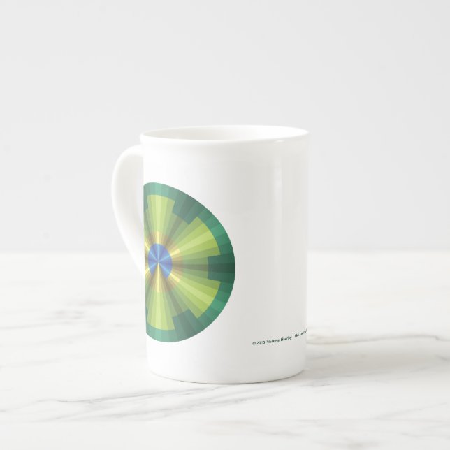 Peacock Illusion Specialty Mug (Devant gauche)