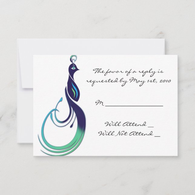 Peacock précieux en violet, Turquoise, réponse ver (Devant)