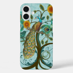 Peacock Tree Birdcage Damask Coque iTouch