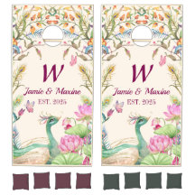 Peacock vibrant et Mariage floral