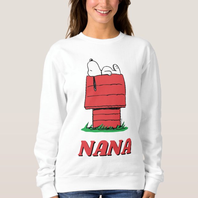 Peanuts Snoopy Dog House Birthday Sweatshirt (Devant)