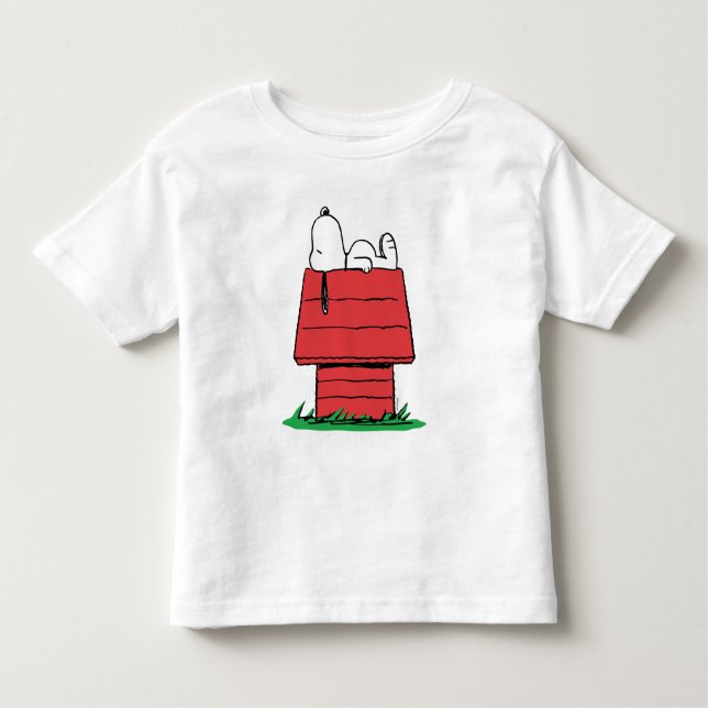 Peanuts Snoopy Dog House Birthday Toddler T-shirt (Devant)