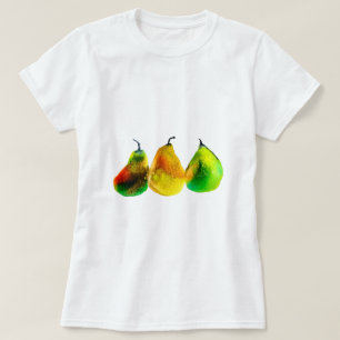 Pear art mignon aquarelle fruit T-shirt