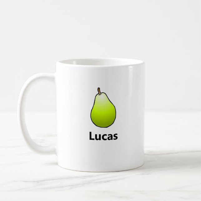 Pear Classic Mug (Gauche)