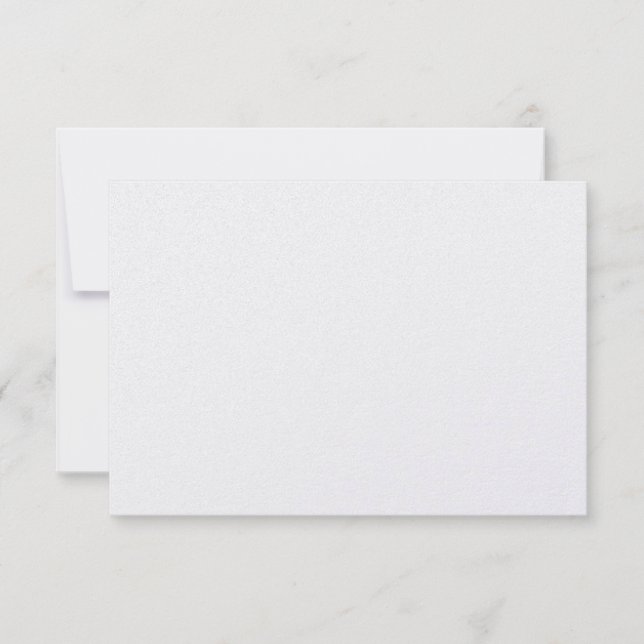 Pearl Shimmer Wedding Carte de réponse RSVP (Devant)
