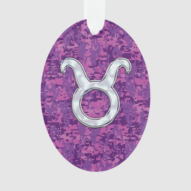 Pearle comme Taurus Zodiac Sign Fuchsia Camo numér (devant)