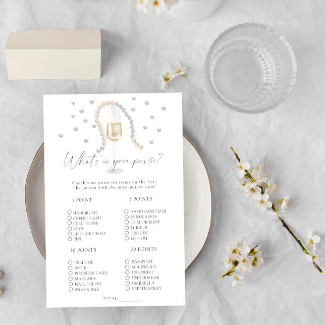 Pearls & Prosecco Qu'y a-t-il dans votre jeu de bo (Créateur téléchargé)