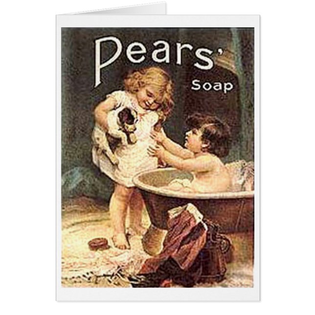 Pears Soap Kids Washing Chien (Devant)