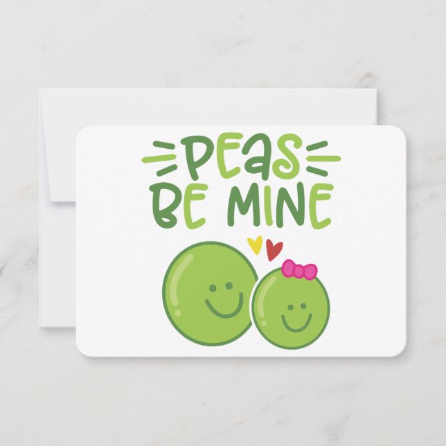 PEAS BE MINE (Devant)