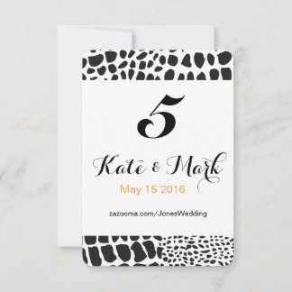 Peau animale en noir et blanc