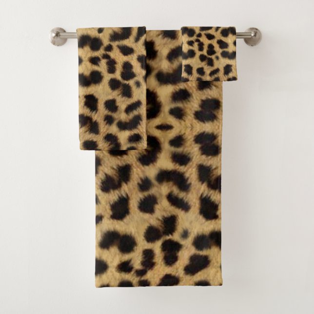 Peau d'animal Faux Guépard (En situation)