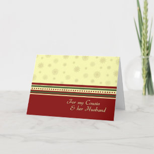 Peau de neige Joyeuse Cousin de Noël et sa carte d