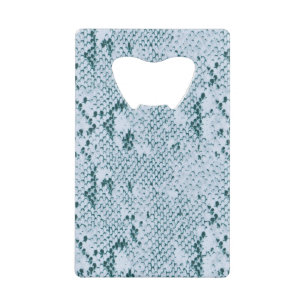 Peau de serpent blanc bleu vert