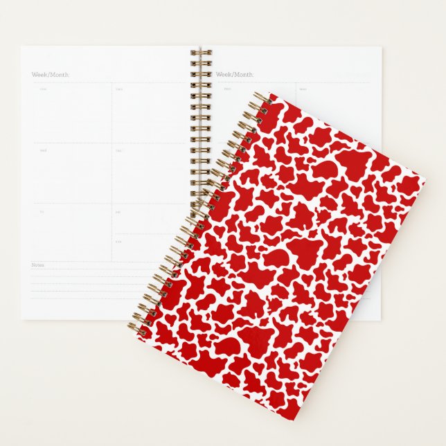 Peau de vache couleur rouge amateurs d'animaux de  (Devant avec enveloppe)