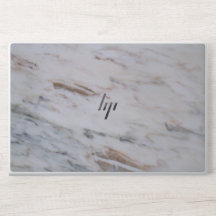 Peau portable HP Marbel blanc sophistiquée