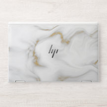 Peau portable HP Marbel blanc sophistiquée