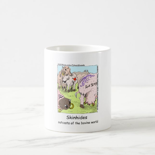 Peaux de vache Exclus T-shirts Drôles Mugs Etc (Centre)