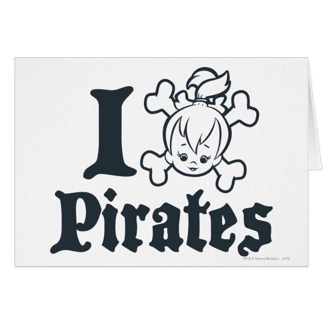 PEBBLES™ Le pirate (Devant horizontal)