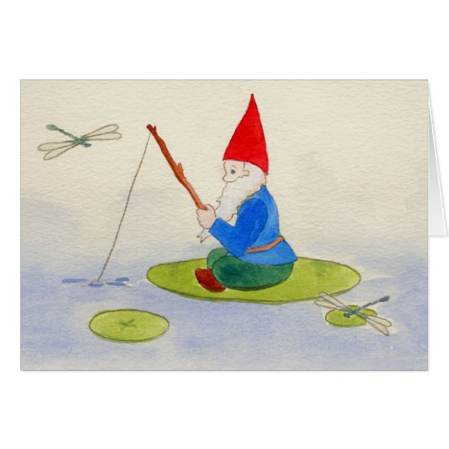 Pêche à la gnome sur le calepin (Devant horizontal)