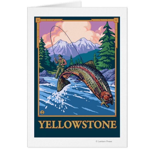 Pêche à la mouche - Parc national de Yellowstone (Devant)