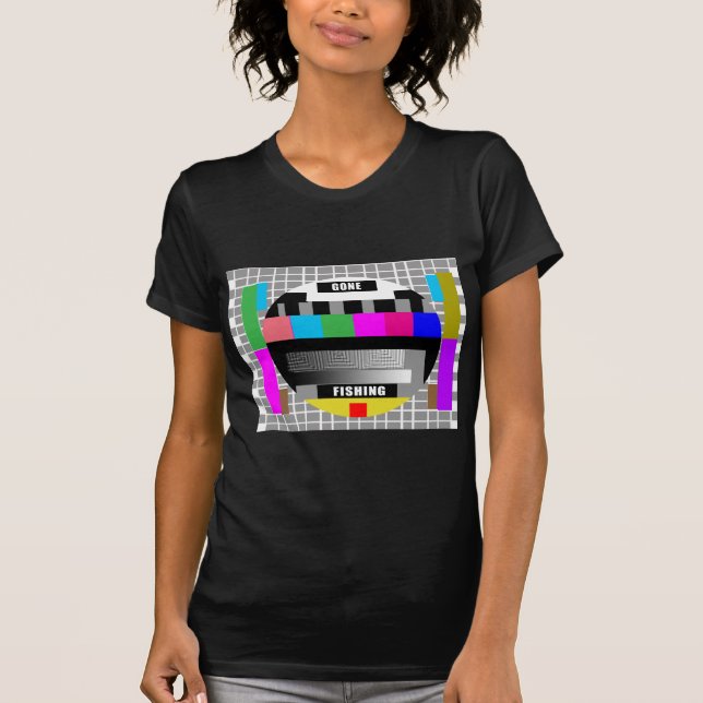 Pêche allée, T-shirts drôle de carte-test ! (Devant)