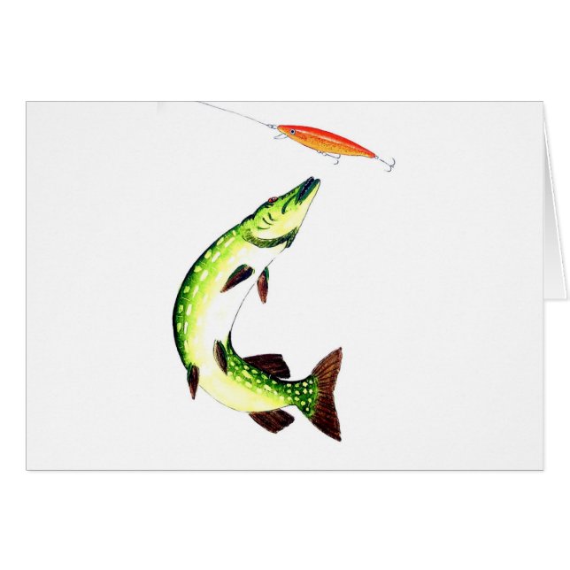 Pêche au brochet et pêche à la mouche (Devant horizontal)