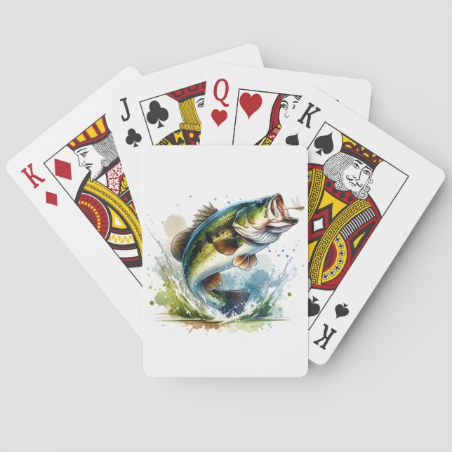 Pêche Cartes De Jeu (dos)