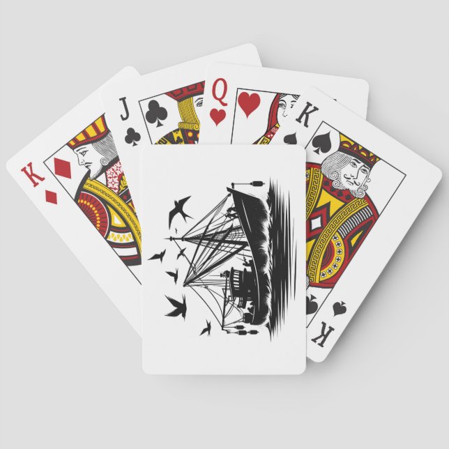 Pêche Cartes De Jeu (dos)