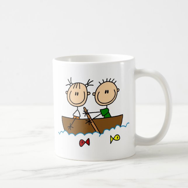 Pêche dans la tasse de bateau (Droite)
