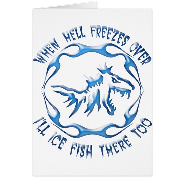 PÊCHE DE GLACE (Devant)