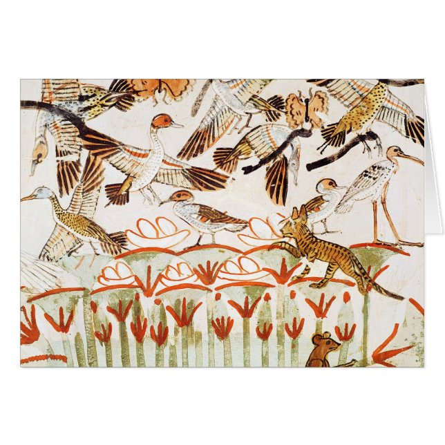 Pêche et chasse aux oiseaux dans les marais (Devant horizontal)