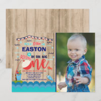 Pêche Invitation Anniversaire O-Fish-Ally Une Part