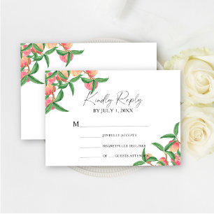 Pêche - Mariage carte RSVP