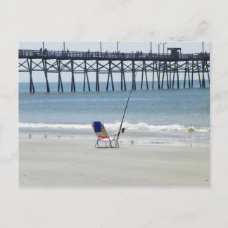 Pêche par carte postale à Oak Island Beach
