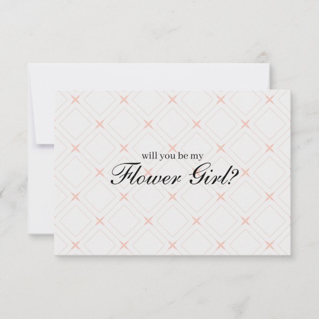 Pêche Pastel et Crème Seras-Tu Ma Demoiselle D'Hon (Devant)