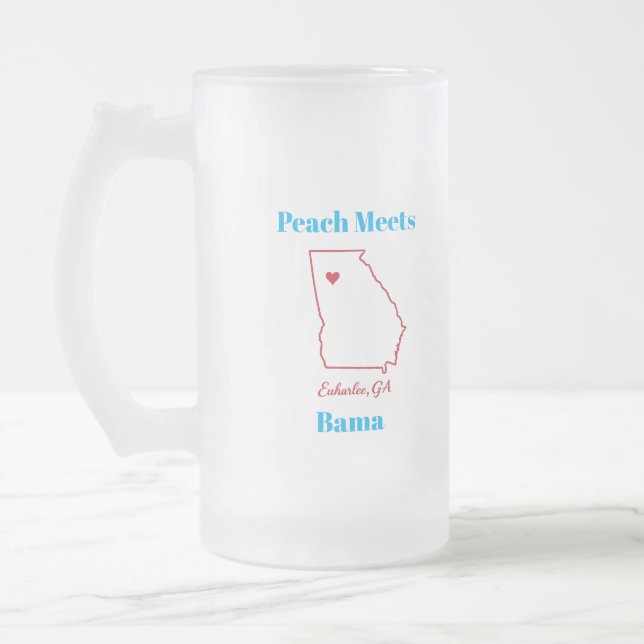 Pêche rencontre Bama Frosted Mug (Gauche)
