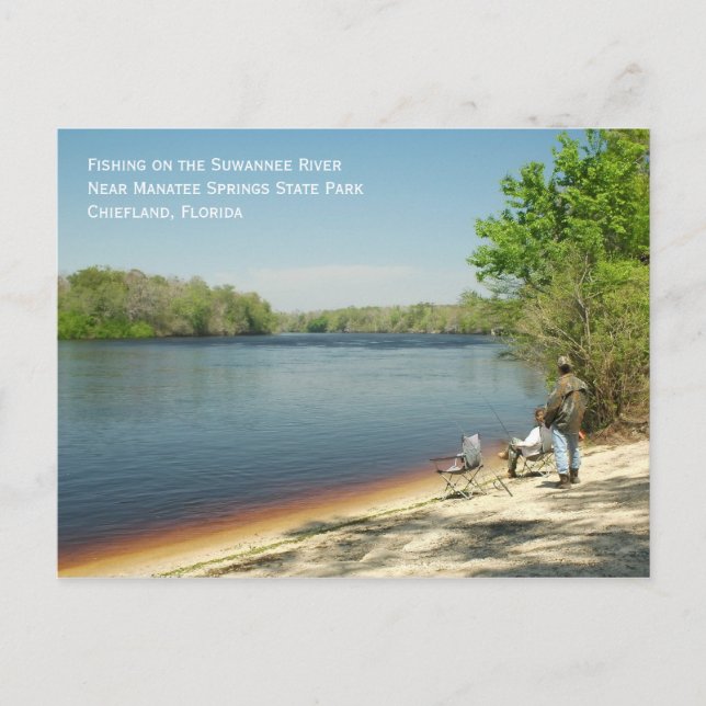 Pêcher la carte postale Suwannee (Devant)