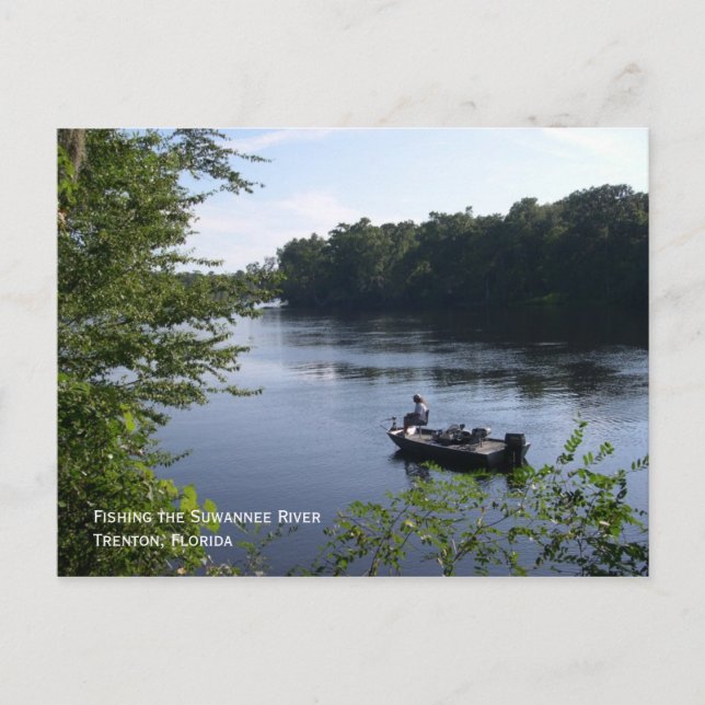 Pêcher la carte postale Suwannee (Devant)