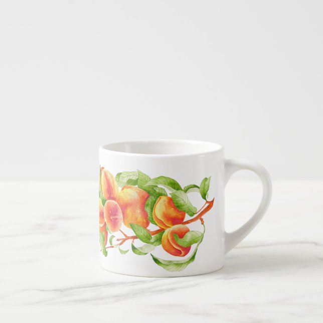 'Pêcher le paradis' sur une Mug d'Espresso (Droite)