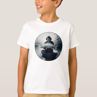 Pêcheur Clown Pêche drôle Halloween T-shirt