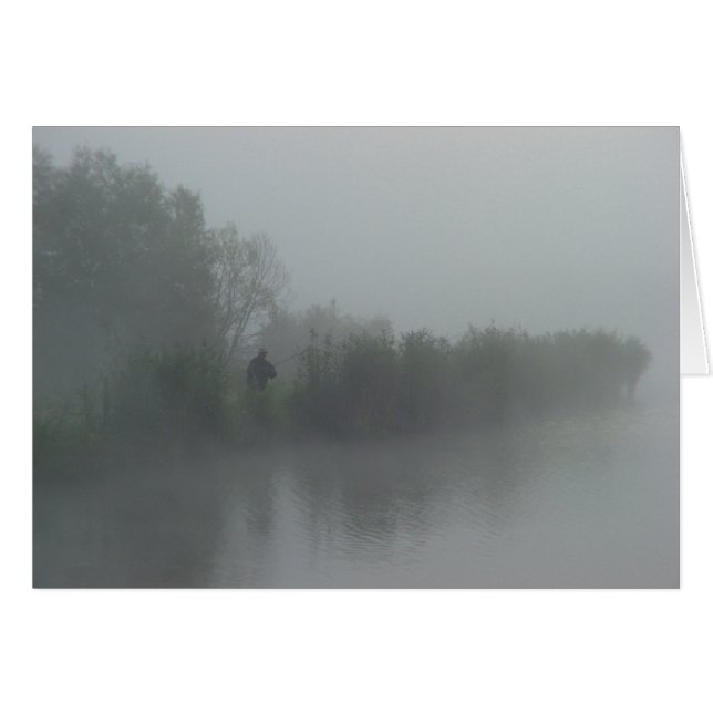 Pêcheur dans le brouillard (Devant horizontal)