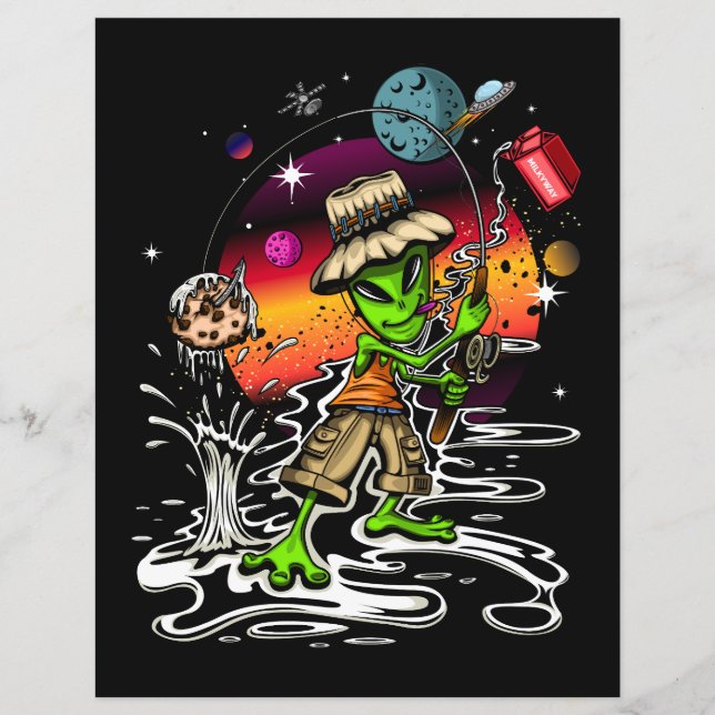 Pêcheur de l'espace (Devant)