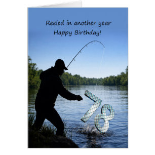 Pêcheur de son 78ème anniversaire